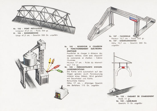 Pocher H0 Katalog 1960-1961