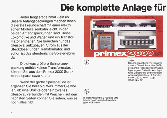 Primex Katalog 1976