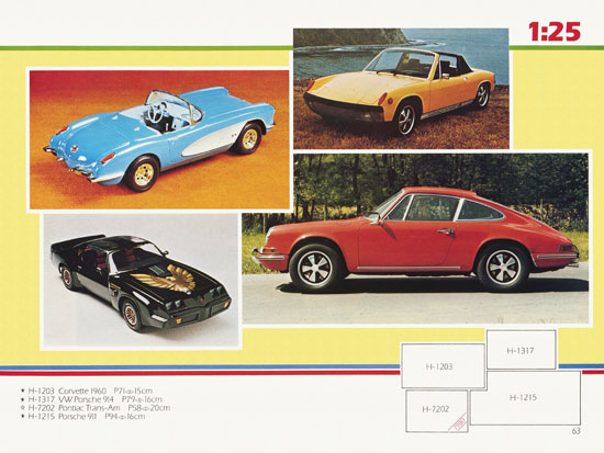 Revell Katalog 1979