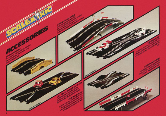 Scalextric Electric Motor Racing catalog 1978
