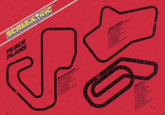 Scalextric Electric Motor Racing catalog 1978
