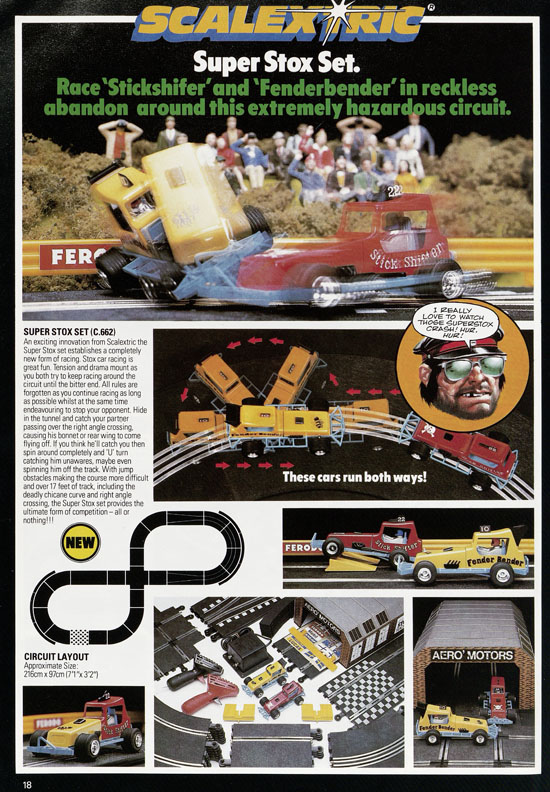 Adventures with Scalextric catalogue 1981