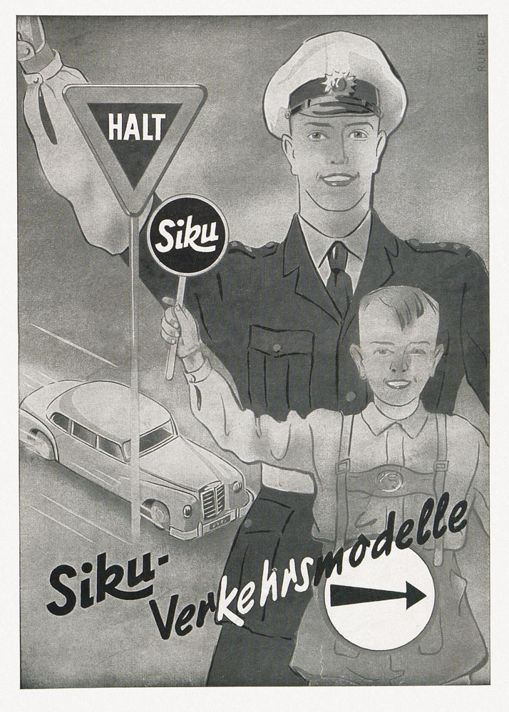Siku Faltblatt 1955
