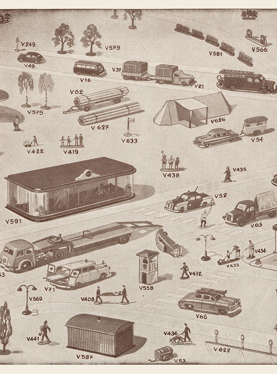 Siku Katalog 1956, Preisliste 1956, Bildpreisliste 1956, Verkehrsmodelle 1956