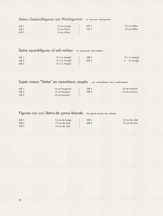 Steha Katalog 1958