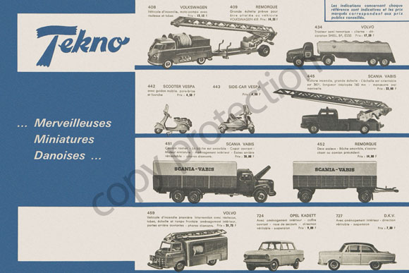 Tekno brochure 1964