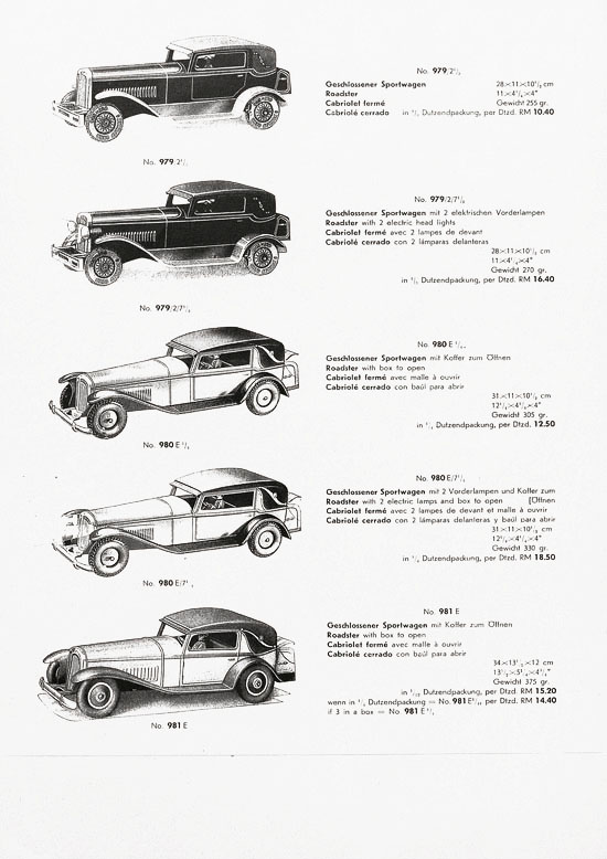 Tipp & Co. Katalog 1937