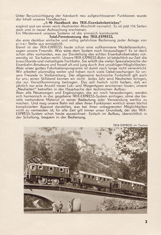 Trix Katalog 1938-1939