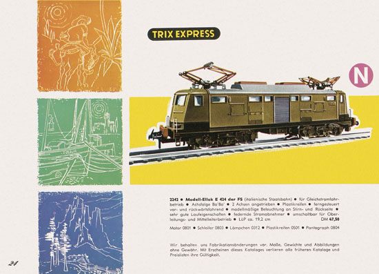 Trix Express Katalog 1963