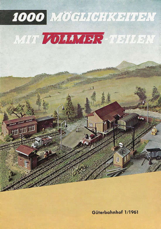 Vollmer 1000 Möglichkeiten Güterbahnhof 1961