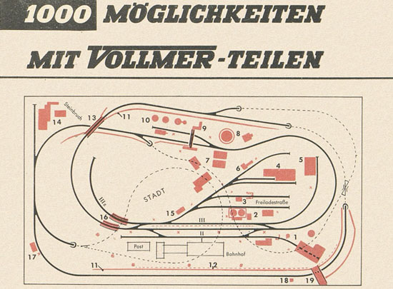 Vollmer 1000 Möglichkeiten Güterbahnhof Bauanleitung