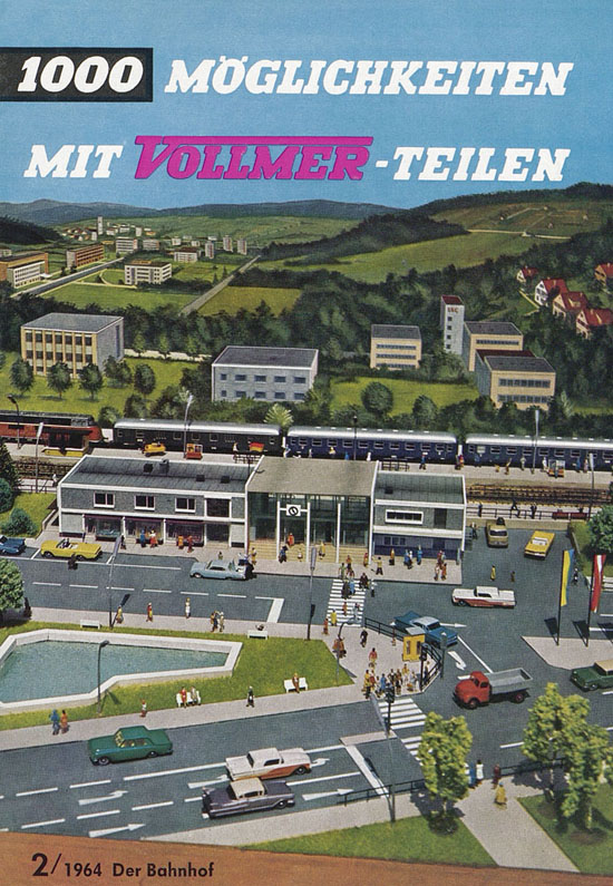 Vollmer 1000 Möglichkeiten Der Bahnhof 1964