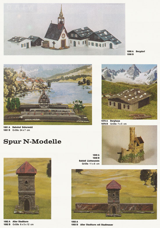 WIAD Modelle Katalog Nr. 12 1969