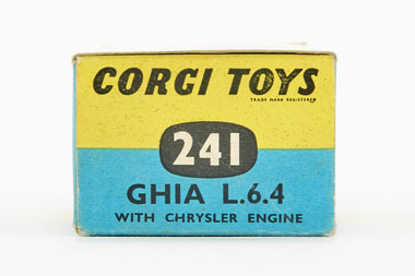 Corgi Toys 241 Chrysler Ghia L64 OVP