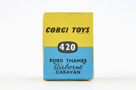 Corgi Toys 420 Ford Thames Airborne Caravan OVP