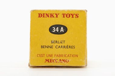 Dinky Toys 34 A Berliet Benne Carrières Kipper LKW OVP