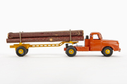 Dinky Toys 36 A Willème tractor and lumber carrier