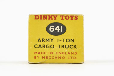 Dinky Toys 641 Army 1-ton Cargo Truck OVP