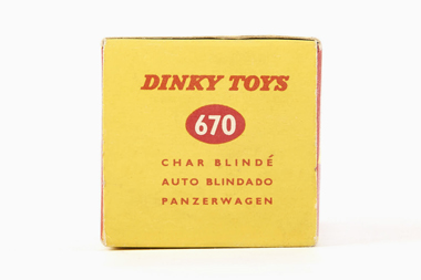 Dinky Toys 670 Armoured car Panzerwagen OVP