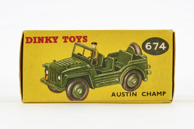 Dinky Toys 674 Austin Champ OVP