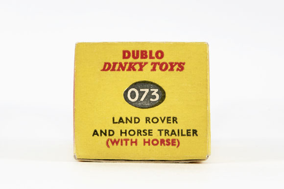 Dinky Toys 73 Land Rover and Horse Trailer OVP