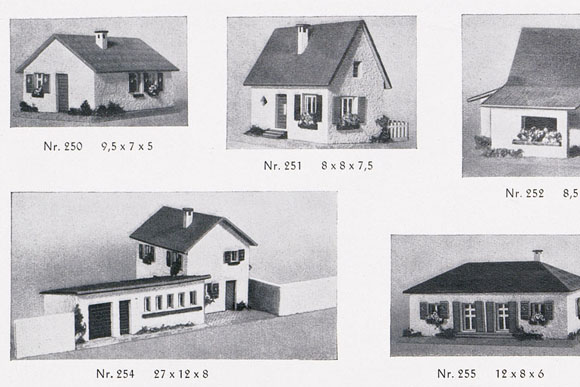 Faller Fertigmodell Nr. 250 Siedlerhaus