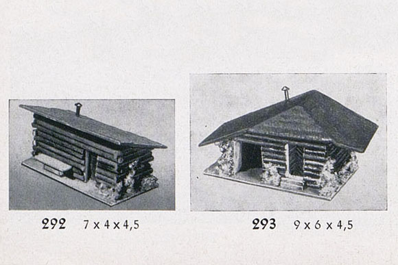 Faller Fertigmodell Nr. 293 Blockhütte