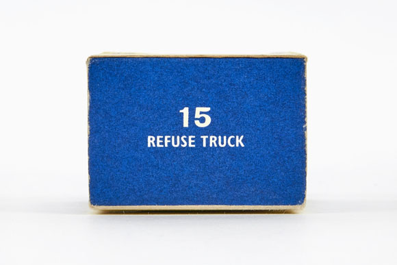 Matchbox 15 Refuse Truck OVP
