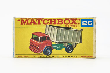 Matchbox 26 GMC Tipper Truck OVP