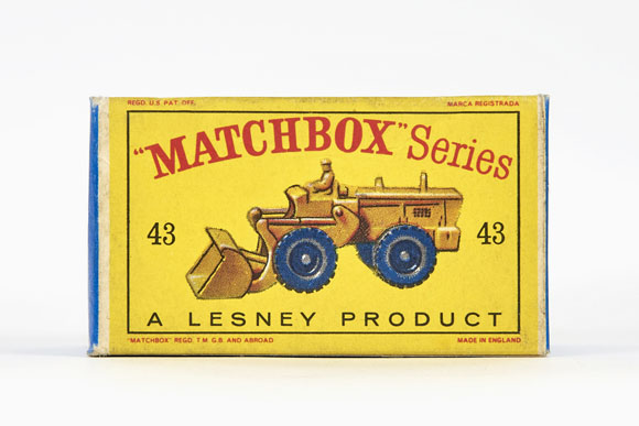 Matchbox 43 Aveling-Barford Tractor Shovel OVP
