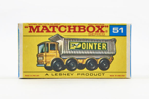 Matchbox 51 8 Wheel Tipper OVP