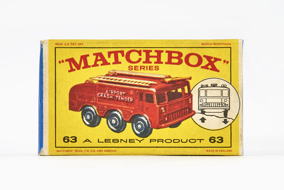 Matchbox 63 Foamite Crash Tender OVP