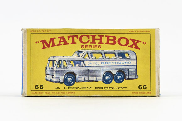 Matchbox 66 Greyhound Bus OVP