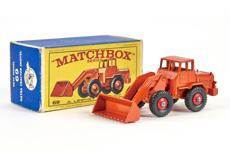 Matchbox 69 Hatra Tractor Shovel