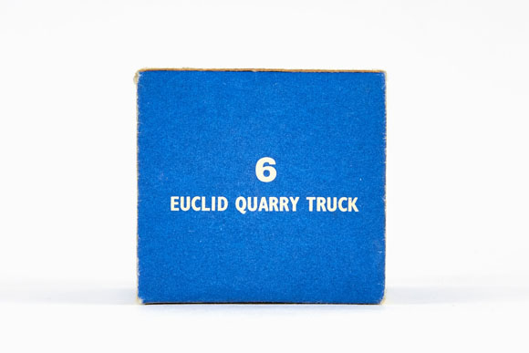 Matchbox 6 Euclid Dump Truck OVP