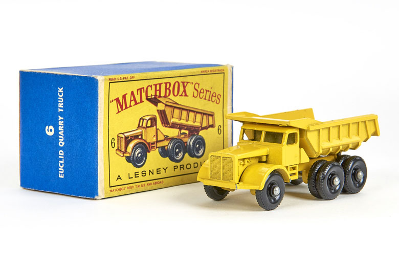 Matchbox 6 Euclid Dump Truck