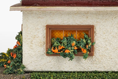 VAU-PE Nr. 132 Landhaus mit Blumenspalier
