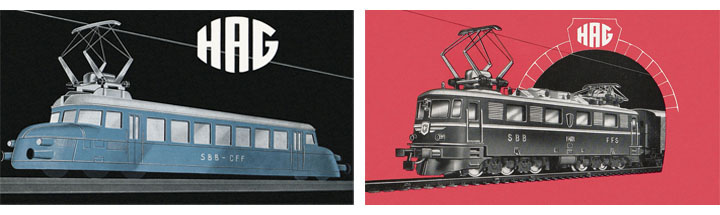 HAG Katalog 1956 und 1958
