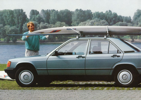 Prospekt Mercedes-Benz 190 D 1990
