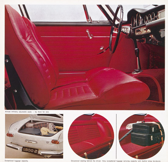 Brochure Volvo 1800 1964
