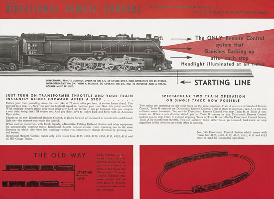 American Flyer Trains catalogue 1941