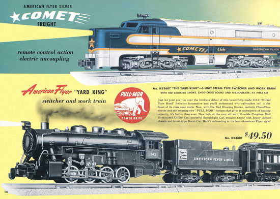 American Flyer Katalog 1953