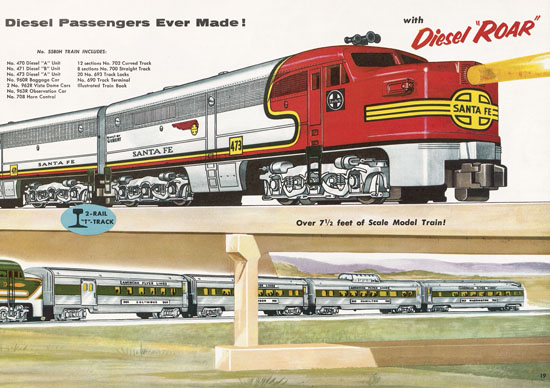 American Flyer Katalog 1955