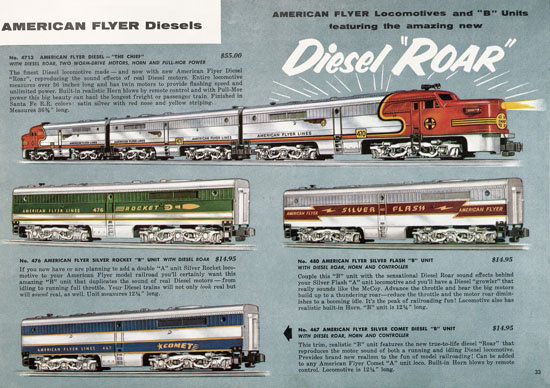 American Flyer Katalog 1955