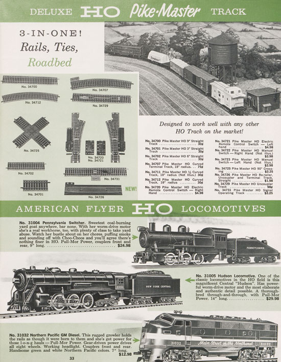 American Flyer World of transportation 1962