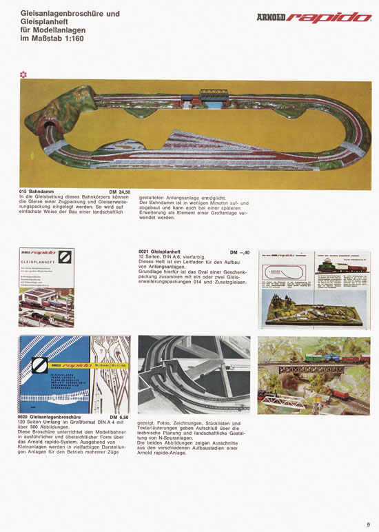 Arnold rapido Katalog 1970-1971