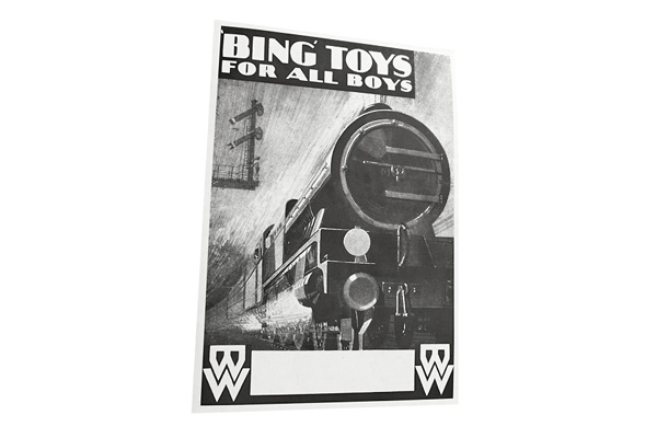 Bing Prospekt Toys for all boys 1928