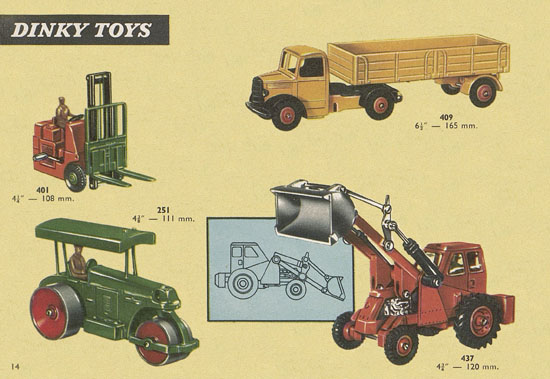 Dinky Toys 10th Edition Switzerland Katalog 1962