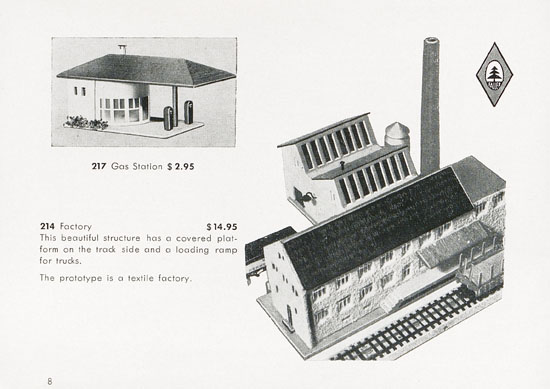 Faller catalogue U.S. Edition 1955-1956