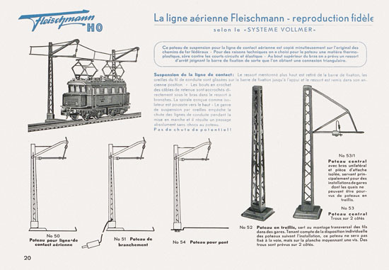 Fleischmann catalogue 1952